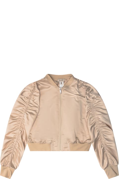 TwinSet for Kids TwinSet Satin Bomber Jacket