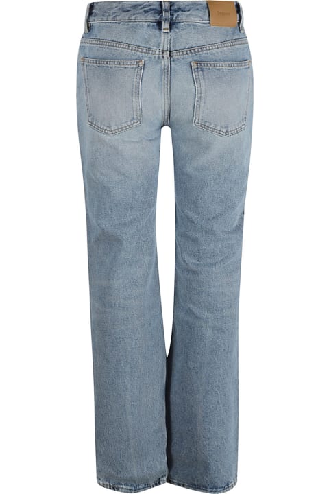 Saint Laurent الجينز لـ السيدات Saint Laurent Buttoned Jeans