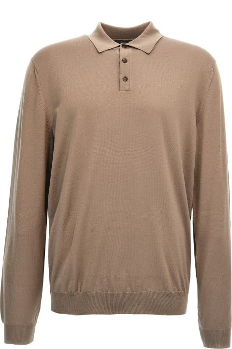 Homeware Zanone Wool Polo Shirt