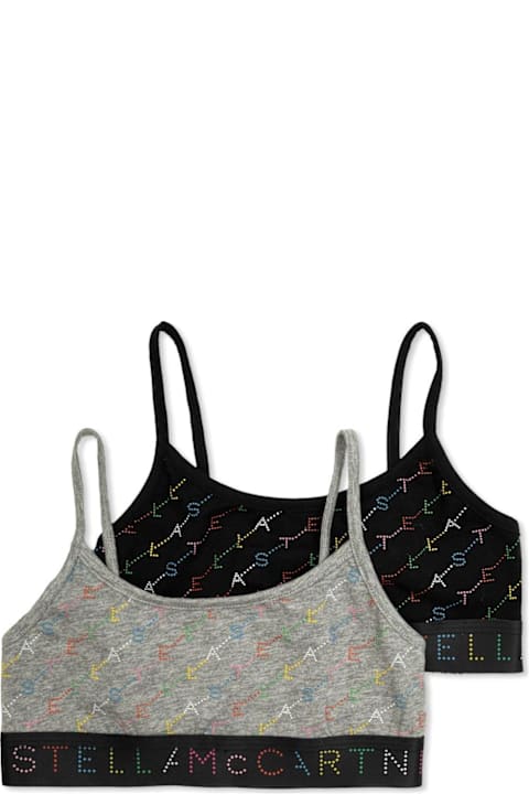 Stella McCartney Underwear for Girls Stella McCartney Stella Mccartney Logo Printed Pack Of Two Kids