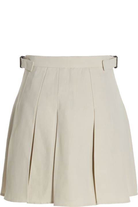 Brunello Cucinelli Pleated Skirt