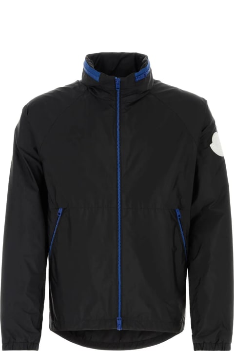 メンズ Monclerのコート＆ジャケット Moncler Black Nylon Octano Jacket