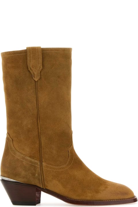 Sonora Shoes for Women Sonora Camel Suede Durango Ankle Boots