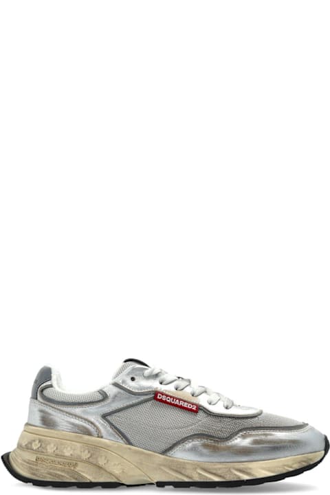Homeware Dsquared2 Distressed Low-top Sneakers