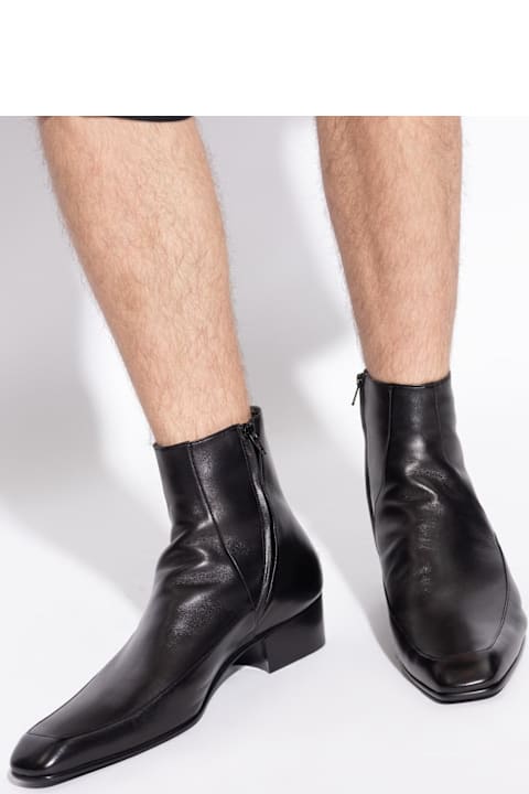 Homeware Saint Laurent Saint Laurent 'ozil' Leather Ankle Boots