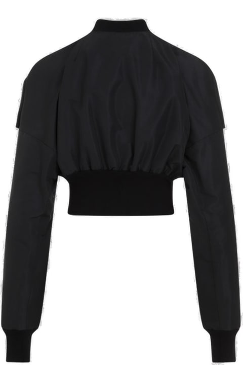 Rick Owens for Women Rick Owens Long-sleeved Cropped Jacket