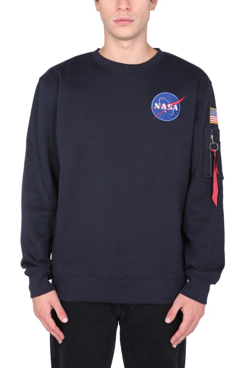 Alpha Industries Fleeces & Tracksuits for Men Alpha Industries Space Shuttle Sweatshirt