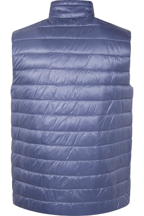 Herno for Men Herno Zipped Quilted Reversible Down Gilet