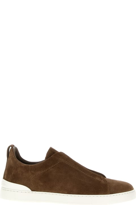 Zegna Sneakers for Men Zegna 'triple Stitch' Sneakers