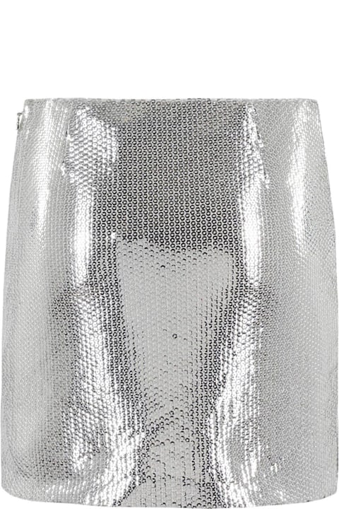 Homeware Rotate by Birger Christensen Sequin Mini Skirt