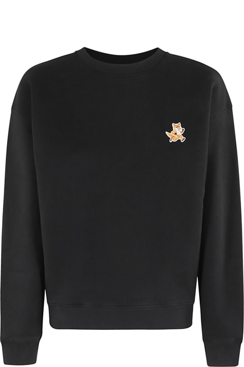 ウィメンズ新着アイテム Maison Kitsuné Speedy Fox Patch Comfort Sweatshirt