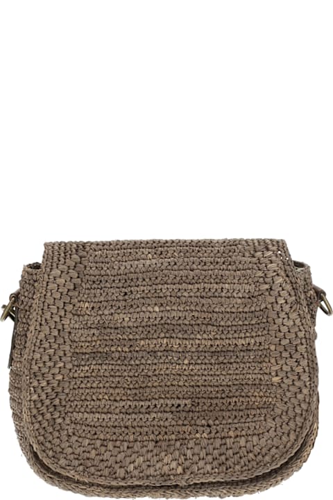 Ibeliv for Women Ibeliv Tia Raffia Shoulder Bag