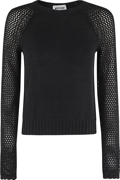 M05CH1N0 Jeans Sweaters for Women M05CH1N0 Jeans Cotone Traforato