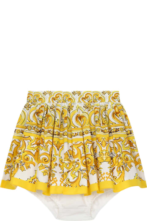 Fashion for Baby Girls Dolce & Gabbana Poplin Skirt