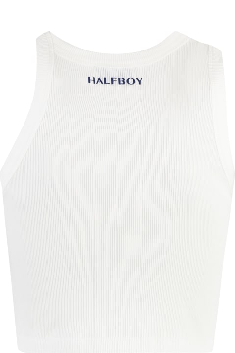HALFBOY Topwear for Women HALFBOY Cotton Tank Top