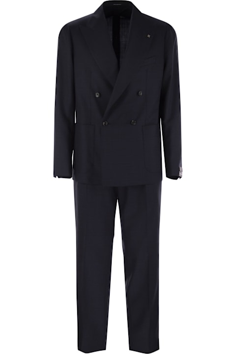 Homeware Tagliatore Virgin Wool Double-breasted Suit