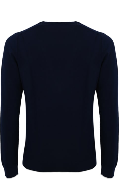 Fay Sweaters for Men Fay Cotton Pique Sweater