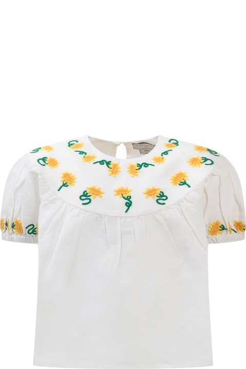 أدوات منزلية Stella McCartney Kids Sunflowers Top