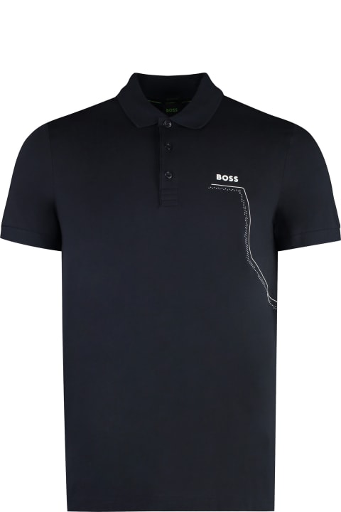 Hugo Boss Topwear for Men Hugo Boss Cotton Polo Shirt