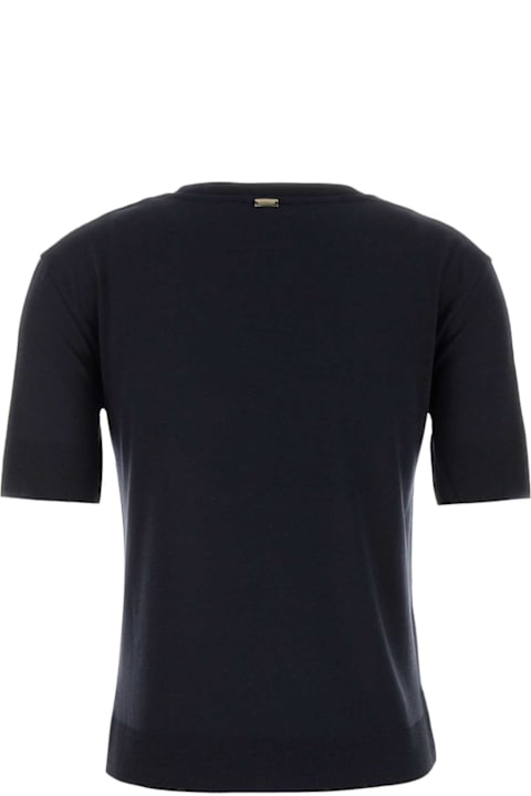 Homeware Herno Midnight Blue Lyocell Blend T-shirt
