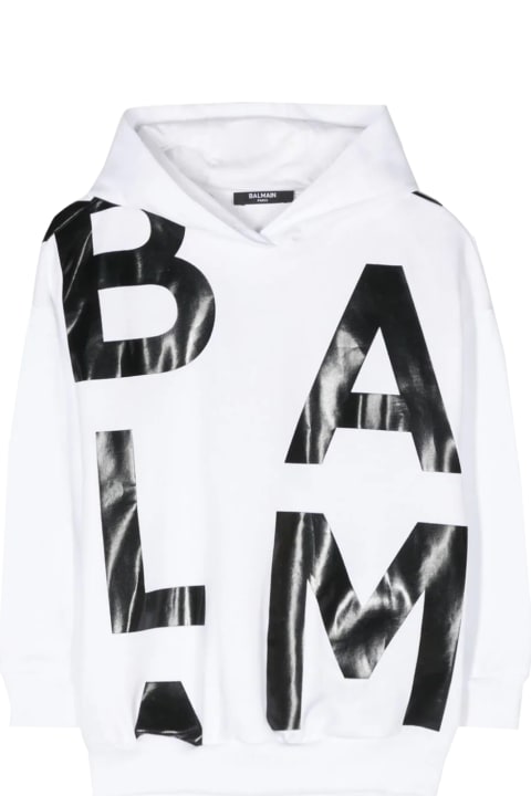 ボーイズ ニットウェア＆スウェットシャツ Balmain Sweatshirt With Print