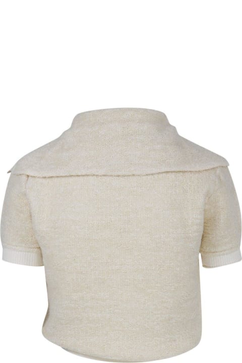 Jacquemus Sweaters for Women Jacquemus Layered Cropped Top