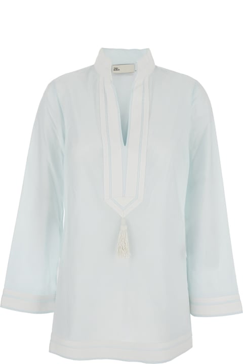 أدوات منزلية Tory Burch Cotton Tory Tunic