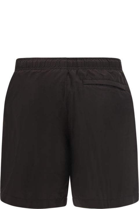 Givenchy Clothing for Men Givenchy Black Polyester Swimming Shorts