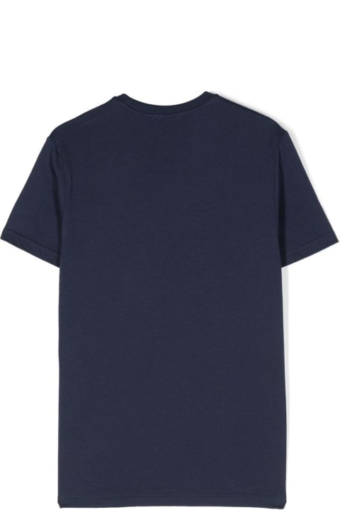 T-Shirts & Polo Shirts for Boys Dsquared2 Logo Printed Crewneck T-shirt