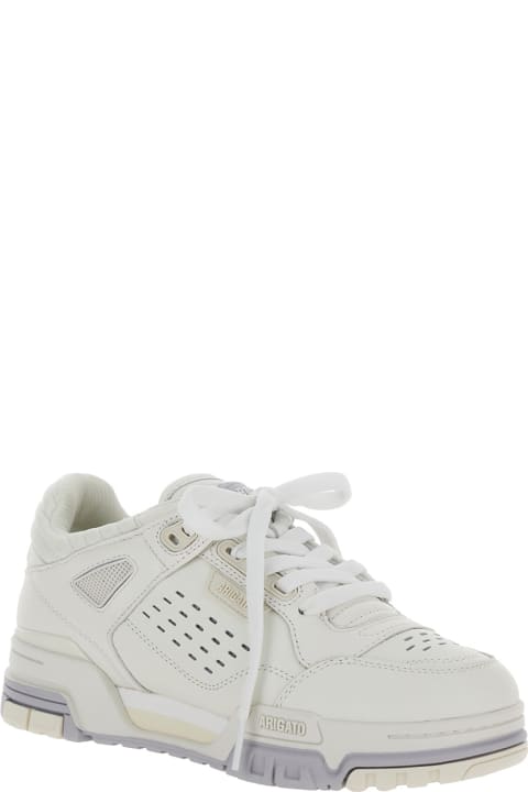 Fashion for Women Axel Arigato 'onyx' White Low Top Sneakers With Logo Detail In Leather And Fabric Woman