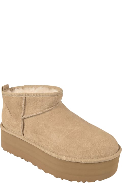 UGG Wedges for Women UGG High Sole Classic Ultra Mini Boots