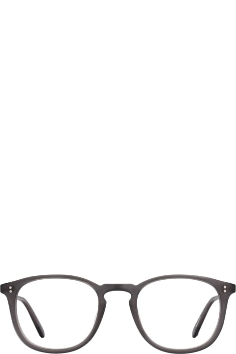 Garrett Leight Eyewear for Men Garrett Leight Kinney Matte Grey Crystal Glasses