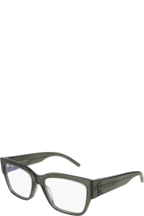 Eyewear for Men Saint Laurent Eyewear Sl M20008 Green Green Transpare