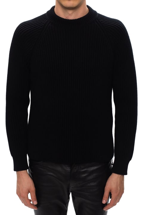 Saint Laurent for Men Saint Laurent Wool Rib-knit Sweater