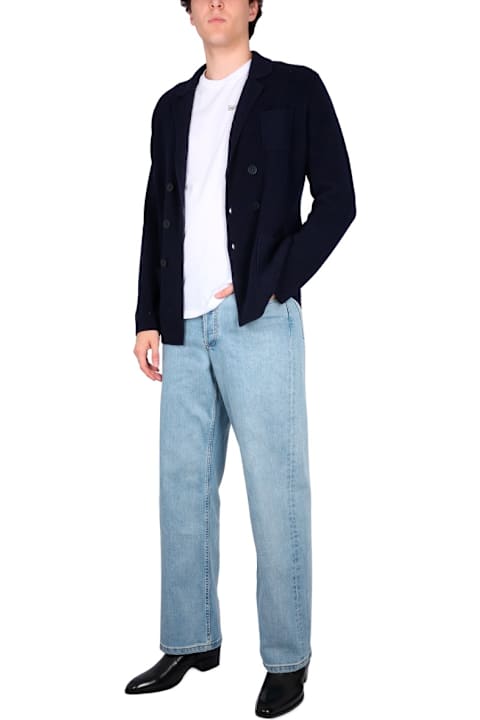 Ballantyne Clothing for Men Ballantyne Double-breasted Cardigan Jacket