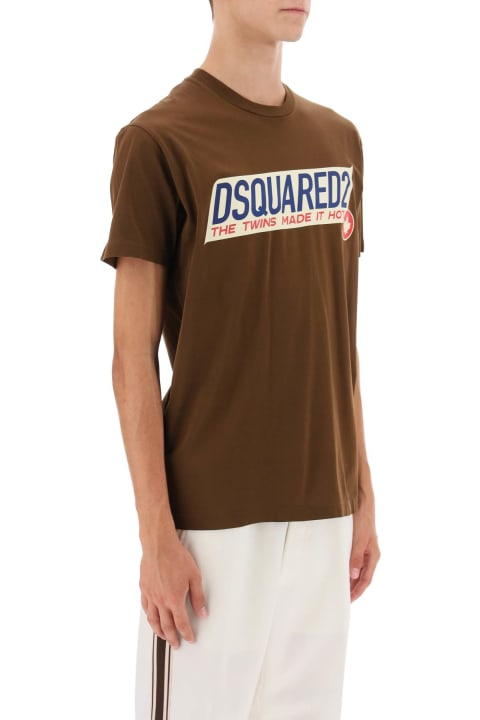 Dsquared2 Topwear for Men Dsquared2 Cool Fit Printed Tee