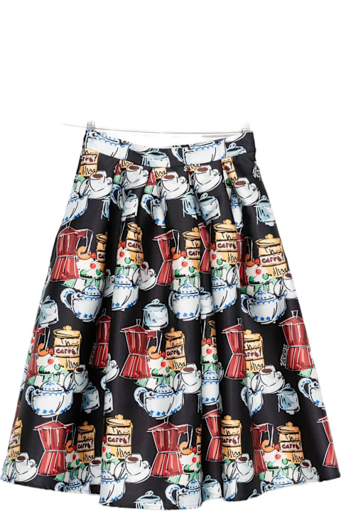 Alessandro Enriquez for Men Alessandro Enriquez Printed Midi Skirt