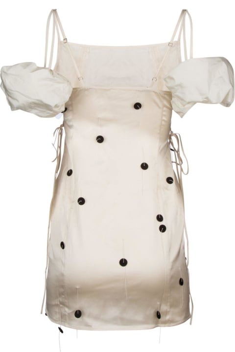 Jacquemus Dresses for Women Jacquemus Puffed Sleeve Mini Dress
