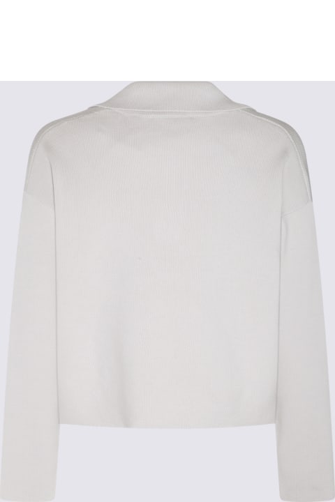 Ami Alexandre Mattiussi Coats & Jackets for Men Ami Alexandre Mattiussi Chalk Cotton Sweatshirt