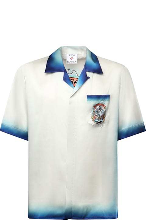 Casablanca for Kids Casablanca "casa Way Skate" Silk Shirt