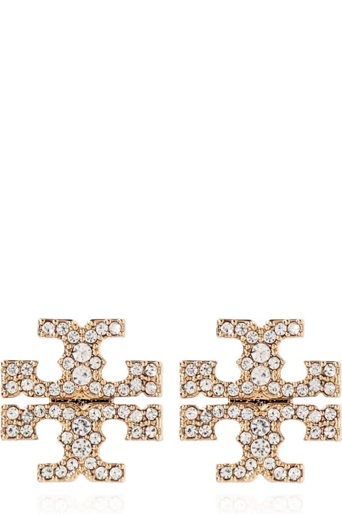 Tory Burch أقراط لـ السيدات Tory Burch Kira Pavé Stud Earrings
