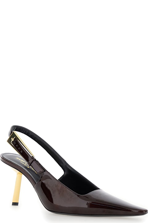 Saint Laurent High-Heeled Shoes for Women Saint Laurent Lee Slingback Pumps