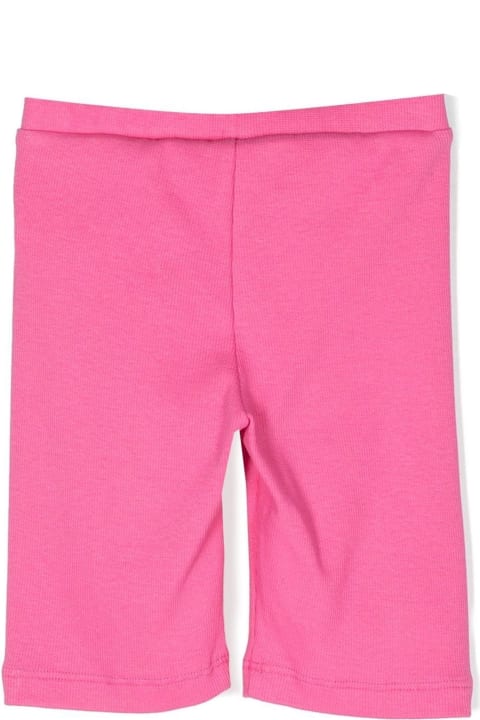 Fashion for Girls Off-White Pink Cotton Shorts