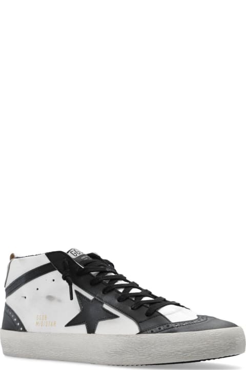 Golden Goose for Men Golden Goose Mid Star Lace-up Sneakers