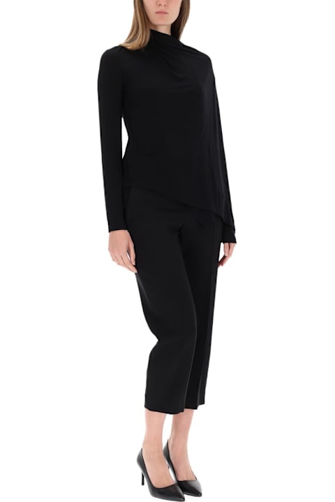 Helmut Lang لـ Kids Helmut Lang Top With Scarf