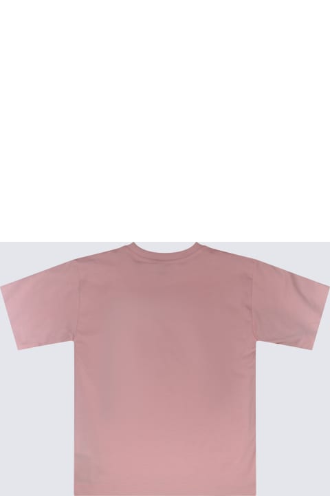 Moschino for Kids Moschino Pink Cotton Teddy Bear T-shirt