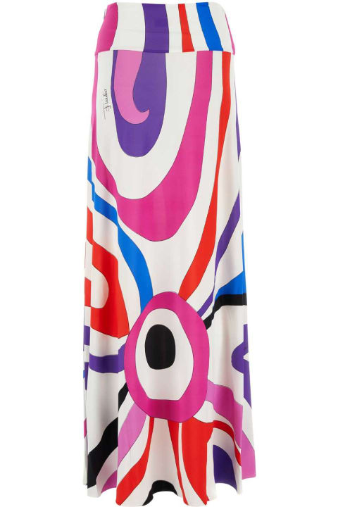 Pucci Skirts for Women Pucci Printed Jersey Skirt