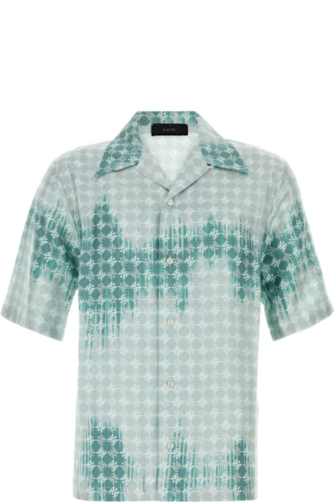 AMIRI for Kids AMIRI Printed Satin Shirt