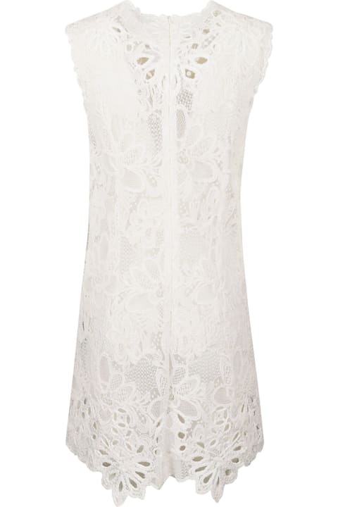 Fashion for Women Ermanno Scervino Floral Laced Dress