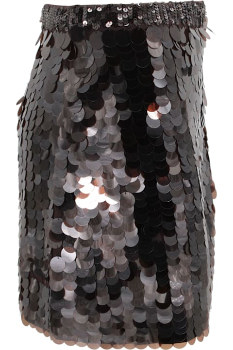 Parosh for Men Parosh Brown Skirt With Sequin Detailing